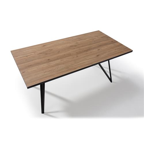 MYLA MESA RECT. 180X90 NATURAL/CANTO BOCAMINA
