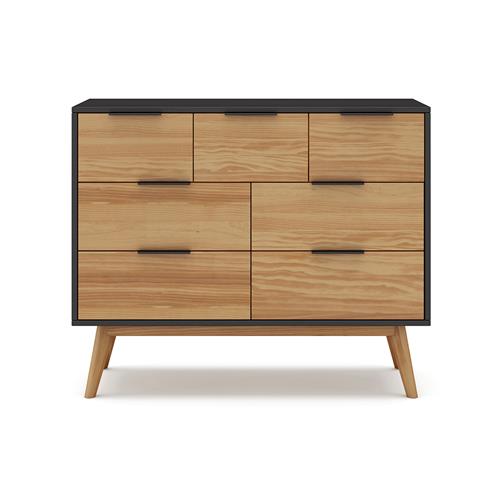 LAVIS COMODA 4+3C PINO BOCAMINA/CERA