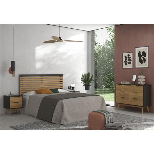 LAVIS COMODA 4+3C PINO BOCAMINA/CERA
