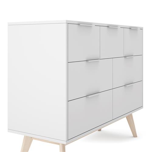 CAMPUS COMODA 4+3C BLANCOCERA BLANCA