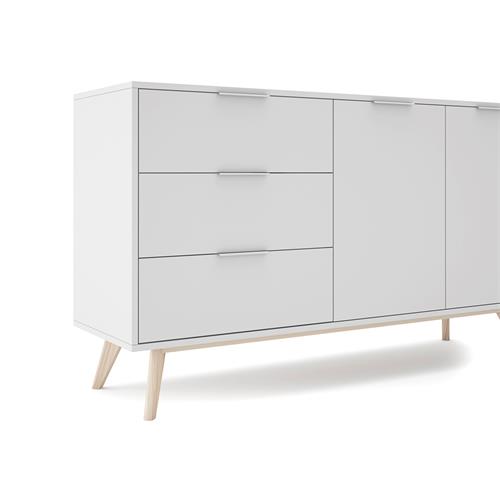 CAMPUS APARADOR 2P3C BLANCO/CERA BLANCA