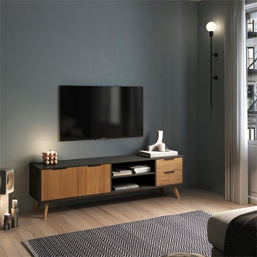 MUEBLE TV LAVIS 2P2C2H PINO BOCAMINA/CERA