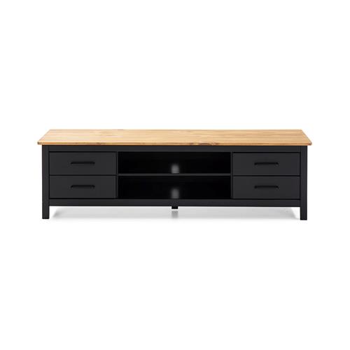 VEGA MUEBLE TV 4C2H NEGRO CERA