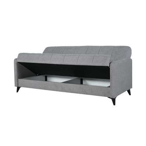 SANTI SOFA CAMA LIBRO TELA BACOS 35 PIEDRA