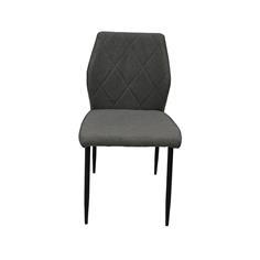 TEBAS SILLA COMEDOR DINO 1 GRIS OSC. P/NEGRA 2