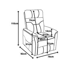 ARGOS SILLON RELAX ELECTRICO MOSTAZA 2