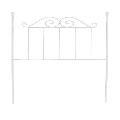 MOD. 3 CABECERO 150CM. FORJA COLOR BLANCO