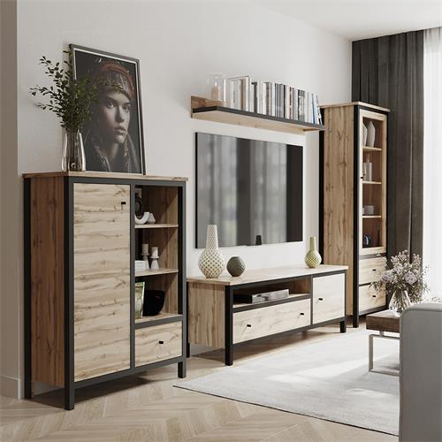CHOS BODEGUERO 92X121CM OAK-NEGRO