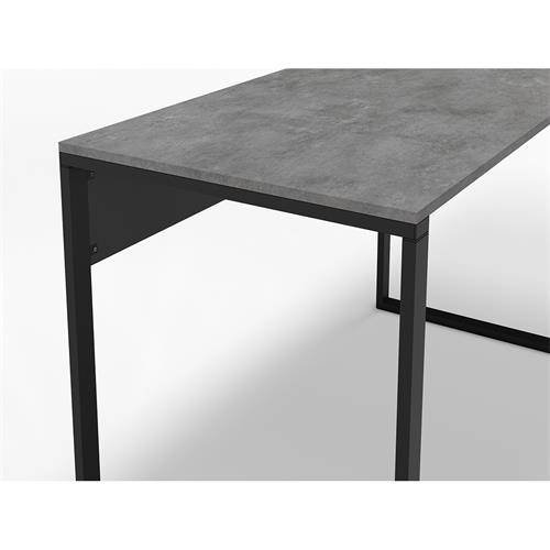 INNA ESCRITORIO CEMENTO/NEGRO PATA NEGRA