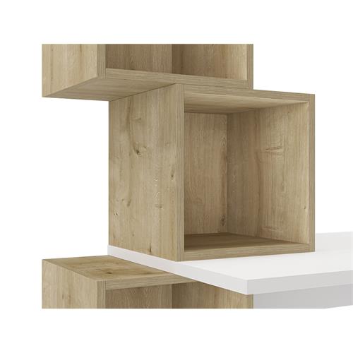 CUBIK ESCRITORIO 4H BLANCO/ROBLE