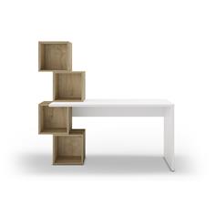 CUBIK ESCRITORIO 4H BLANCO/ROBLE 2