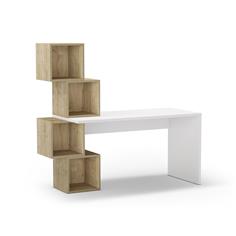 CUBIK ESCRITORIO 4H BLANCO/ROBLE