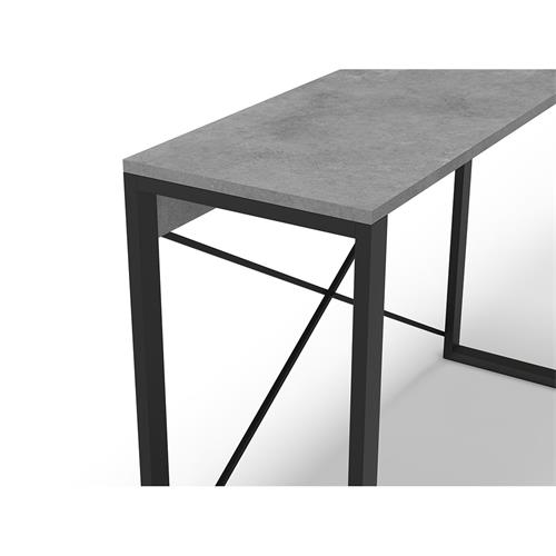 ARCHIE CONSOLA 110CM GRIS RETRO/NEGRO PATA NEGRA