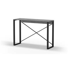 ARCHIE CONSOLA 110CM GRIS RETRO/NEGRO PATA NEGRA
