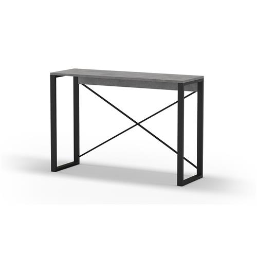 ARCHIE CONSOLA 110CM GRIS RETRO/NEGRO PATA NEGRA