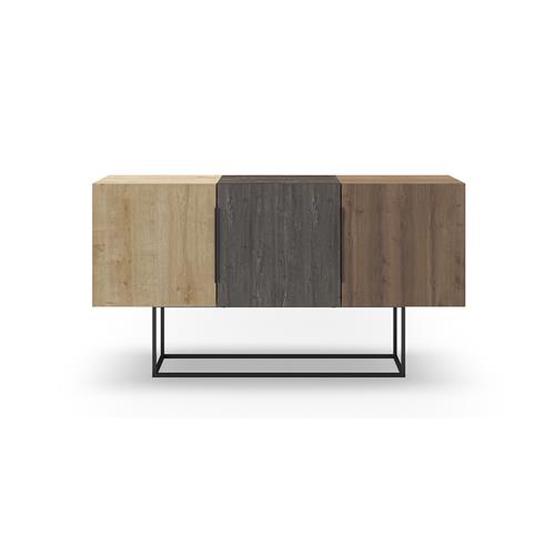 TITAN APARADOR 3P ROBLE/MARRON OSC/NOGAL PATA MADE