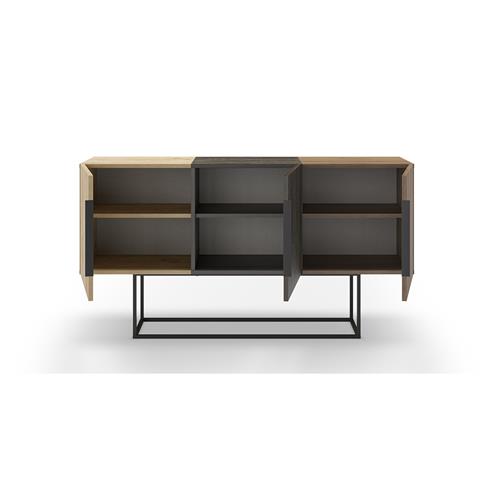 TITAN APARADOR 3P ROBLE/MARRON OSC/NOGAL PATA MADE