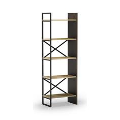 ARA ESTANTERIA 58CM ROBLE/NEGRO SILKY