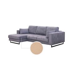 ZEUS 3P+CHAISE  IZQ TAP. KONGO 2 BEIGE 2