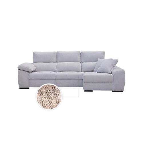 DAMASCO 3P+CHAISE DER. TAP. ESTRELLA 4 BEIGE