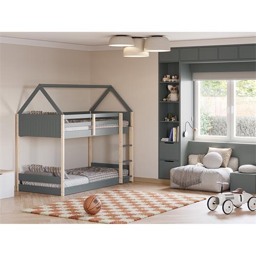 VALKA LITERA-MONTESSORI C/CASITA VERDE KAKI 444C/S
