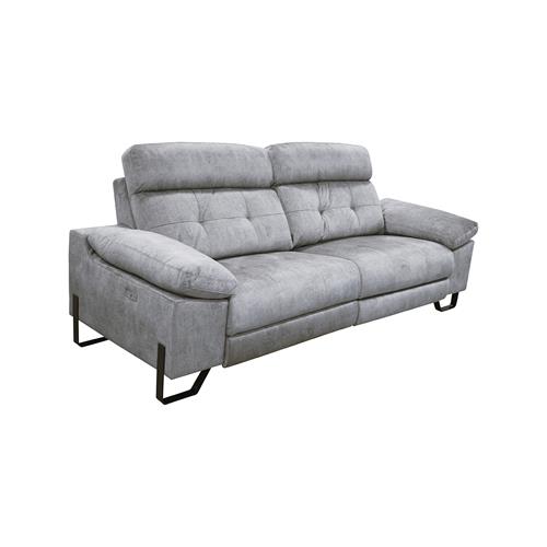 LEIVA SOFA RELAX 4PL. TELA BROOKLYN CEMENT