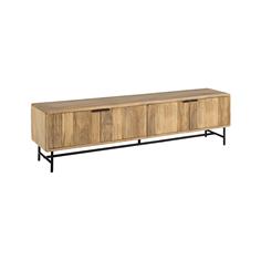 MUNDRA MUEBLE TV 4P MADERA MANGO P/METAL (I) 2
