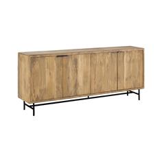 MUNDRA APARADOR 4 190CM. MADERA MANGO P/METAL (I)