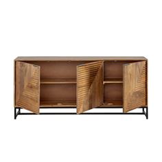 NEREIDA APARADOR 170 CM. NATURAL P/METAL (I) 2