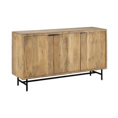 MUNDRA APARADOR 3P 150 CM. MADERA MANGO PATA METAL 2