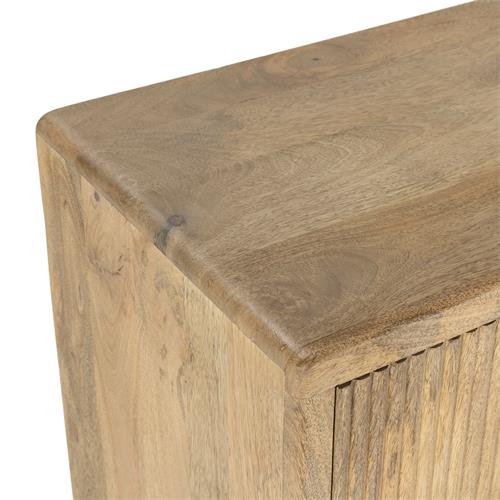 MUNDRA APARADOR 3P 150 CM. MADERA MANGO PATA METAL