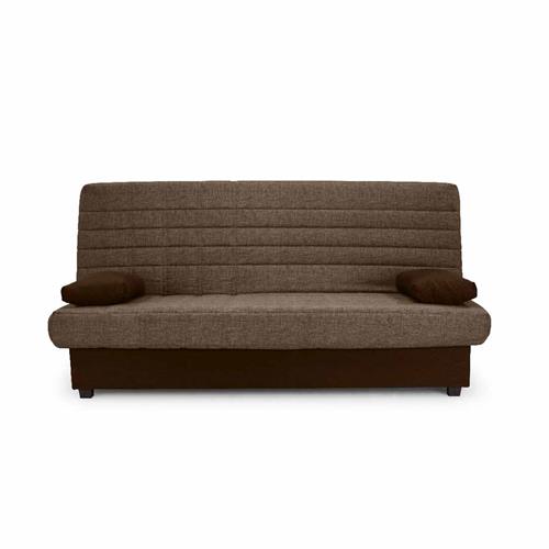 CENIT SOFA CAMA GOMA S/1 CHOCO/ALBA CHOCO