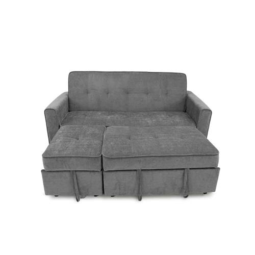 VICTORIA SOFA CAMA (HD6086) TELA FL08-24 GRIS