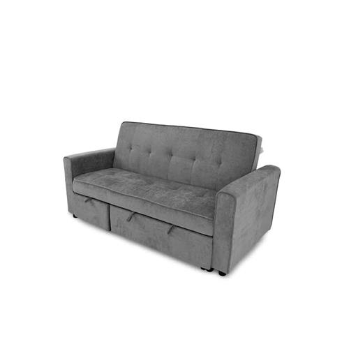 VICTORIA SOFA CAMA (HD6086) TELA FL08-24 GRIS