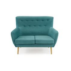 LORA SOFA 2 PLAZAS T/GALERA 02 TURQUESA
