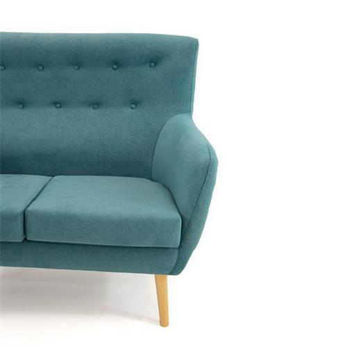 LORA SOFA 2 PLAZAS T/GALERA 02 TURQUESA