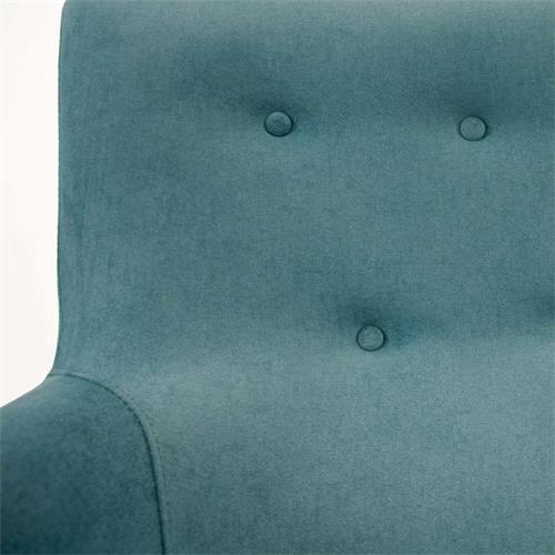 LORA SOFA 2 PLAZAS T/GALERA 02 TURQUESA