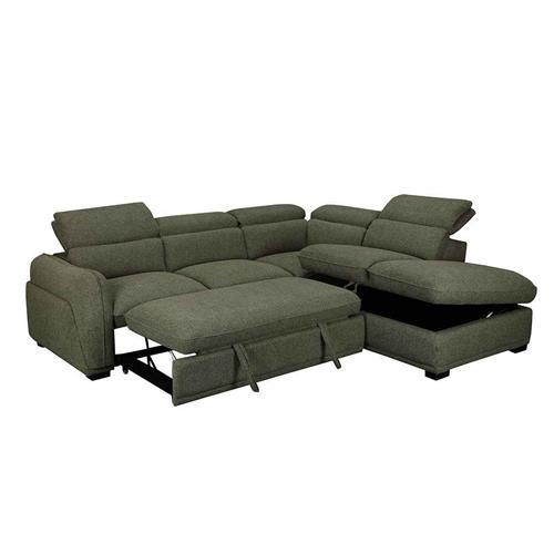 VENICE 2P+ESQUI+CHAISE DER. OTE STYLE 355 VERDE