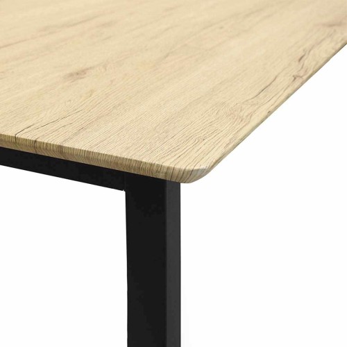 SK1401 CONJ. MESA+ 4 SILLAS ESTR. NEGRO A/CAMBRIA