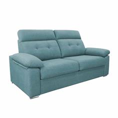 ORINOCO SOFA CAMA ITALIANO TELA BJORN 80 AZUL CLAR