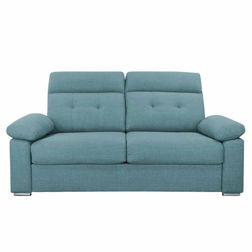 ORINOCO SOFA CAMA ITALIANO TELA BJORN 80 AZUL CLAR