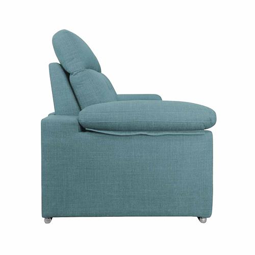 ORINOCO SOFA CAMA ITALIANO TELA BJORN 80 AZUL CLAR