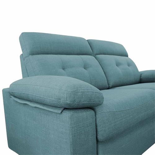 ORINOCO SOFA CAMA ITALIANO TELA BJORN 80 AZUL CLAR