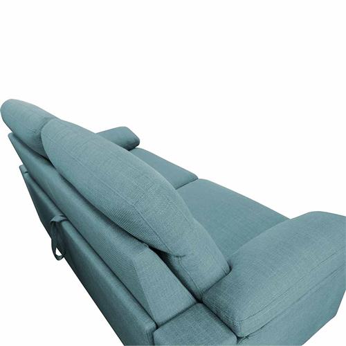 ORINOCO SOFA CAMA ITALIANO TELA BJORN 80 AZUL CLAR