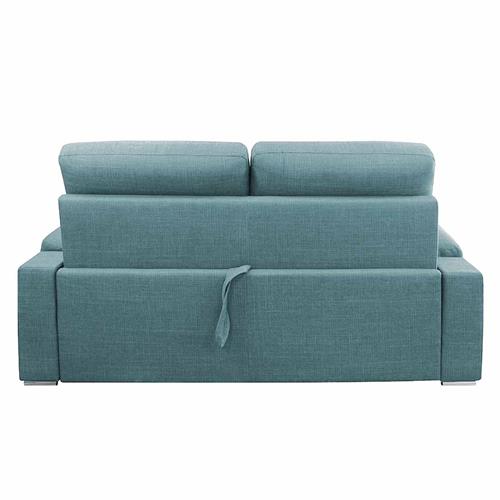 ORINOCO SOFA CAMA ITALIANO TELA BJORN 80 AZUL CLAR