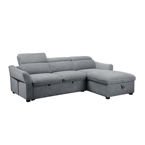 THALIA 2P+CHAISE DER CAMA OTE GARDEN 455 GRIS CLAR
