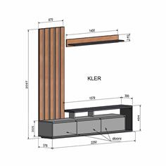KLER COMP. COMEDOR ASHY ANTRACITA 2
