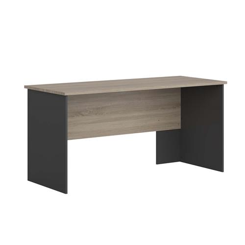 NEW OFFICE MESA OFICINA 160CM CAMBRIA ANTRACITA